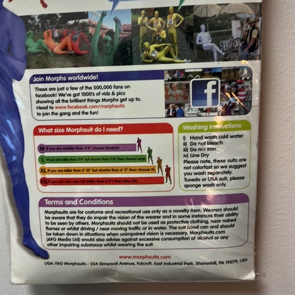 Scary Pumpkin Morph Halloween Fall Party Costume - Picture 2 of 5